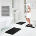 Absorbent Non-Slip Bath Mat Soft Memory Foam Bathroom Rug Machine Washable Foot Mat