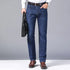 Classic Men's Slim Fit Denim Jeans - Biker Style Overalls