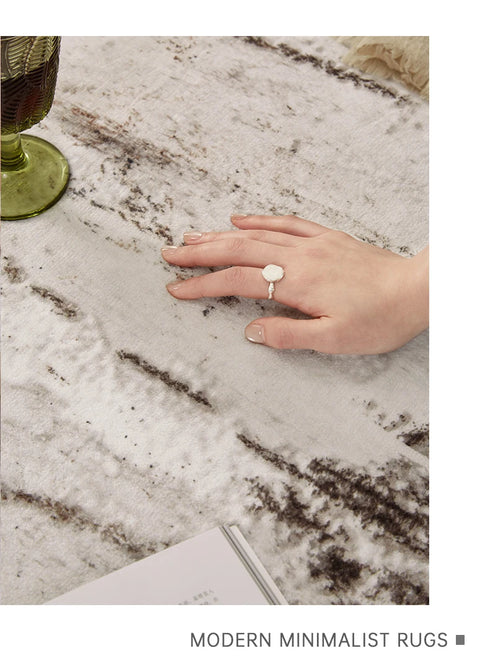 Light Luxury Retro Area Rugs for Living Room and Bedroom Plush Soft Thick Mats