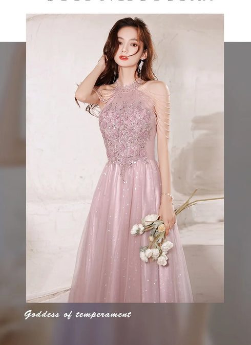 Luxury Evening Dress For Prom Summer Autumn Socialite Party