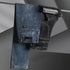 Men's High Waist Fit Straight Jeans Classic Vintage Cotton Trousers