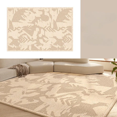 Cream Style Large Area Rug Fluffy Soft Carpet for Bedroom and Living Room Decoration