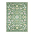 Non-Slip Soft Machine Washable Bohemian Floral Living Room Carpet Rug
