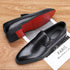 Business Formal Slip-On Leather Shoes for Men Dress Fashion Oxford Moccasins