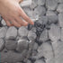 Cobblestone Embossed Non-Slip Bathroom Mat Memory Foam Rug for Shower Room and Bath