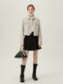 Elegant Women's Blazer Suit Jacket Set for Office Ladies - Formal Vest and Skirt Ensemble for Spring/Summer 24FS11075