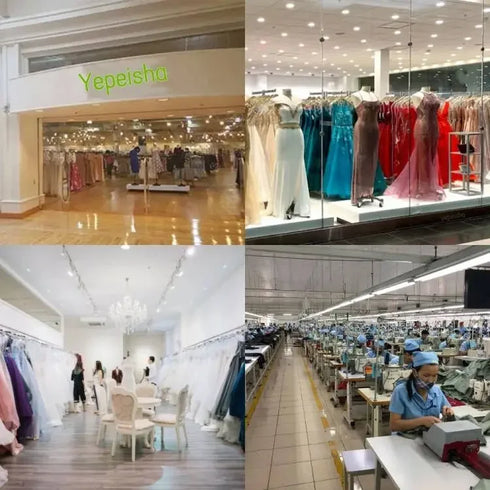 Customized Tulle Appliques Lace Wedding Dress V-Neck Long Sleeves Bridal Gown