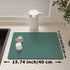 Solid Kitchen Super Absorbent Dish Drying Mats Non-Slip Draining Pads Quick Dry Tableware Accessories