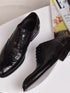Men Casual Crocodile Leather Oxford Shoes for Office and Career