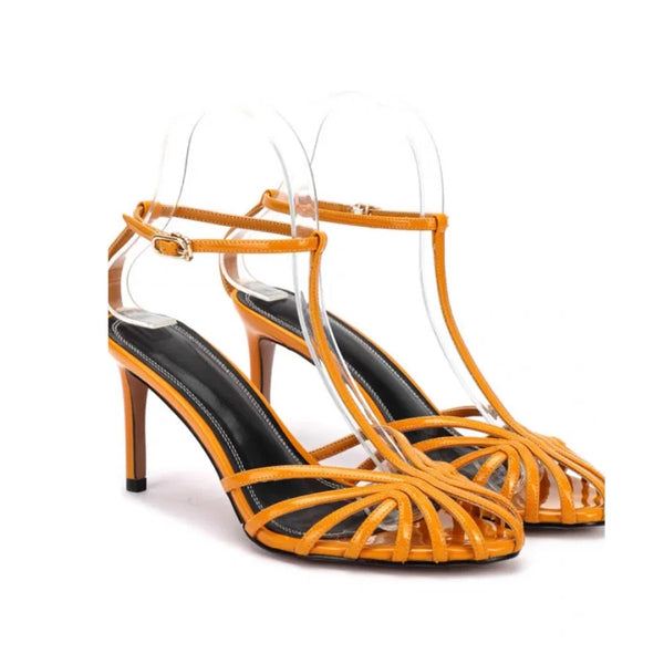 Sexy T Strap Heels For Women Sandals Narrow Band Party