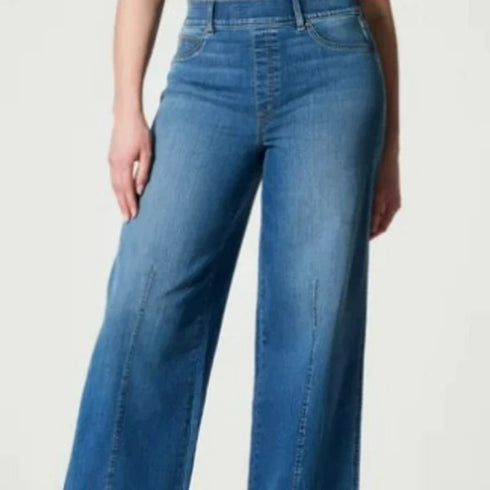 Casual Loose Fit Women’s Straight Leg Jeans - Micro-Elastic Comfortable Denim Trousers for All Season Wide Leg Jeans Outfit Inspiration