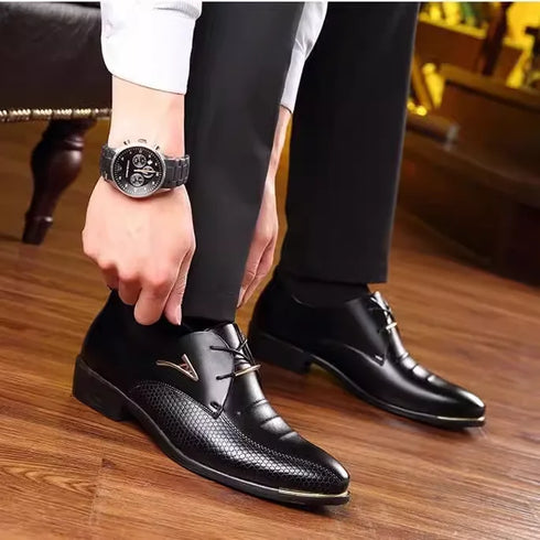 Elegant Men's Formal Shoes for Office and Party Wear