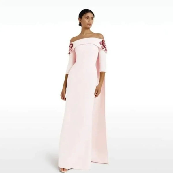 Customized Exquisite Jersey A-line Midi Dresses for Prom