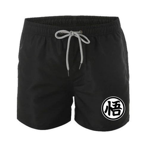 Men's Breathable Swimsuit Shorts, Casual Board Shorts Summer