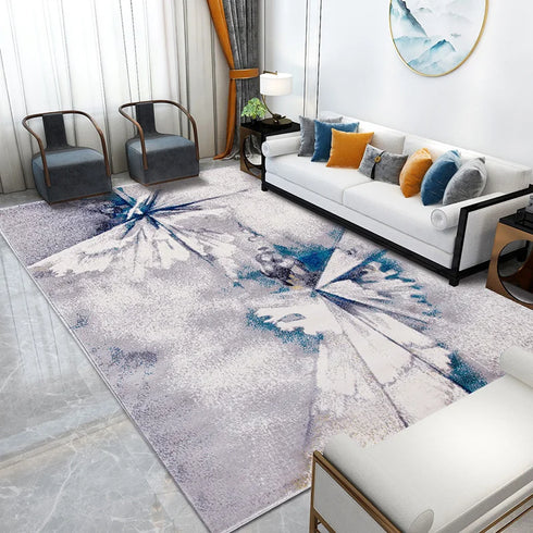 Light Luxury Area Rugs for Bedroom and Living Room Plush Soft Floor Mat