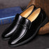 Leather Men Formal Shoes Slip On Dress Moccasins Breathable Luxury Loafers