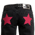 Baggy Jeans For Women With Stars Print Hip Hop Streetwear Style Loose Fit Denim Jeans