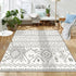 Moroccan Luxury Rug for Living Room and Bedroom Easy Clean Non Slip Decor