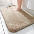 Super Thick Fluff Fiber Bath Mat Comfortable Soft Non-Slip Absorbent Rug Shower Room Doormat