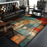 Abstract Geometric Large Rugs for Living Room Nordic Retro Home Mats Non-Slip Washable Carpet