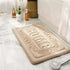 Rectangle Bath Mat Non-Slip Foam Rug for Bathroom and Kitchen