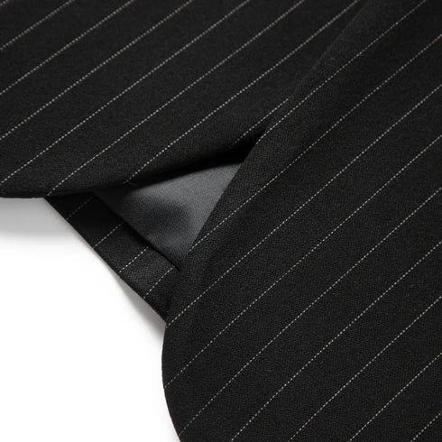 Business Casual Suit Three-Piece Set with Vest and Trousers in Fashionable British Style