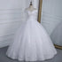 Maria Novia Off The Shoulder Princess Sweetheart Wedding Dress For Women Glitter Vintage Bride Bridal