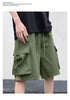 High Street Cargo Shorts For Men Casual Hip Hop Bermuda