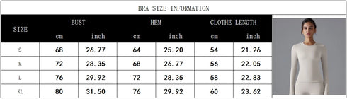 Yoga Shirts for Women Long Sleeve Winter Fitness Running Gym Workout Dry Fit Breathable Sports Top