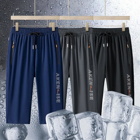 Fashion Sports Shorts Men Elastic Waist Breathable Quick Dry Bottom