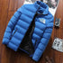 Men's Warm Stand Collar Winter Down Jacket - Casual Street Fashion Parka for Autumn and Winter Adventures