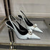 French Temperament Bow Pointed Toe Thin Heels For Women