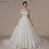 BEPEITHY Customized Luxury Strapless A Line Glitter Wedding Dresses