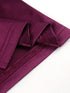 Women Dress Pleated Long Elegant Slit High Collar Maxi Gowns Party