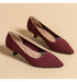 Stylish Women's Pointed Toe Slip-On Flat Pumps for Casual Spring and Autumn Wear