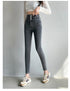 Women's High Waist Stretch Jeans - Fashionable Slim Denim Pants