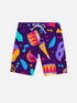 Funny Causal Pattern 3D Print Shorts Swim Trunks Beachwear