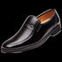 Elegant Leather Men’s Formal Shoes - Luxury Slip-On Loafers for Dressy Occasions, Breathable Moccasins, Versatile Casual Business Footwear in Plus Sizes 38-44
