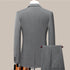 Men's Fashion Business Suit Two-Piece Set for Weddings and Banquets