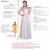 Bridesmaid Dress Satin Mermaid Style Plus Size Floor-Length With Split Backless Maid Of Honor Wedding Dress