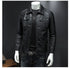 Autumn Oversized Slim Men's Motorcycle Riding Suit - Thickened Waterproof PU Leather Jacket for Casual Wear