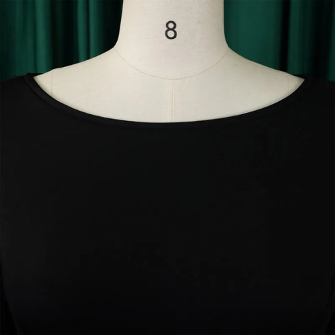 Elegant Women Party Dresses A Line with Waist Belt for Classy Office and Wedding Guests