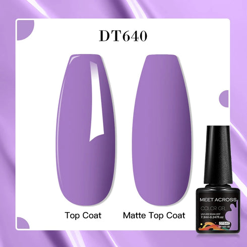 Vibrant 7.3ml Semi-Permanent Gel Nail Polish for Stunning Nail Art and Manicure - Soak Off LED UV Varnish for Long-Lasting Beauty