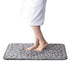 Cobblestone Embossed Memory Foam Bathroom Mat Non-Slip Carpet for Shower Room