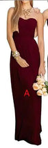 A-Line Chiffon Bridesmaid Dresses Elegant Floor-Length Sleeveless Gown For Wedding Party Occasion