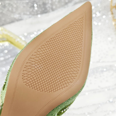 Venus Chan Shoes and Bag Set for Women's Party Heels