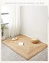 Hand-Woven Jute Carpet for Living Room Multi-Scene Use Double-Sided Entrance Mat