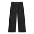 Baggy Dot Print Jeans For Women, Casual Wide Leg Denim Pants With Pockets, Low Rise Comfort Fit