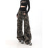 Casual Wide Leg Pants for Women - Y2K Hip-Hop Cargo Overalls with Camouflage Design, Perfect for Fall Outfits and Grunge Style Inspiration