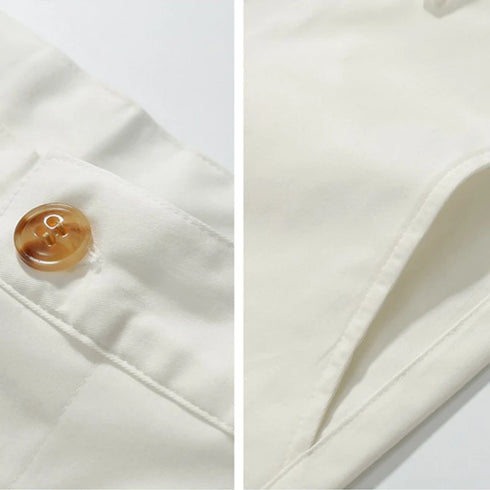 Man Shorts Summer Cotton Middle Waist Male Elastic Waist Casual Business Shorts